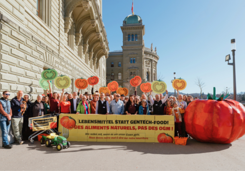 137&rsquo;000 signatures pour l’initiative pour la protection des aliments
